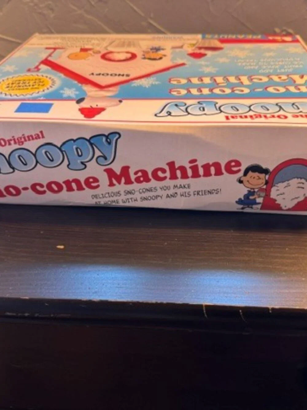 Vintage Snoopy Snow Cone Machine - Unopened